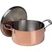 CrisMa Induktionskochtopf mit Deckel, kupfer