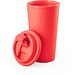 CUPPARI. Reisebecher aus PP, Rot