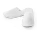 DANES. Unisex Hotelslipper aus Polyester, Weiß