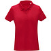 Deimos Poloshirt cool fit mit Kurzärmeln für Damen, rot, 3XL