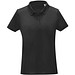 Deimos Poloshirt cool fit mit Kurzärmeln für Damen, schwarz, L