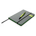 XD COLLECTION Notizbuch mit Stylus 8GB USB Deluxe, limone/schwarz XD COLLECTION Notizbuch mit Stylus 8GB USB Deluxe, limone/schwarz