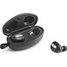 DESCRY. kabellose In-Ear Kopfhörer aus Metall und ABS inkl. Ladegerät, Silber