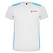 Detroit Sport T-Shirt für Kinder, weiß / türkis, 12