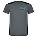 Detroit T-Shirt Unisex aus recyceltem Material, Ebony / schwarz, S