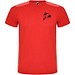 Detroit T-Shirt Unisex aus recyceltem Material, rot, S