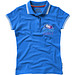Slazenger™ Damen Poloshirt Deuce mit weißem Rand, himmelblau, XXL Slazenger™ Damen Poloshirt Deuce mit weißem Rand, himmelblau, XXL