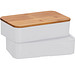 Doppel-Lunchbox ECO L1, weiß