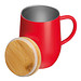 Doppelwandige Tasse, 300 ml, rot