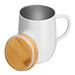 Doppelwandige Tasse, 300 ml, weiss