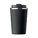 Doppelwandiger Becher 350ml BRACE, Schwarz