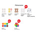 Dose quadratisch, Traubenzuckerquadrate, inkl. Druck Dose quadratisch, Traubenzuckerquadrate, inkl. Druck