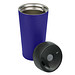 Edelstahl-Isolierbecher Style, 350 ml, blau matt Edelstahl-Isolierbecher Style, 350 ml, blau matt