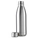 Edelstahl-Trinkflasche Design, 500 ml, silber Edelstahl-Trinkflasche Design, 500 ml, silber