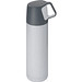 Edelstahl-Vakuum-Isolierkanne mit Trinkbecher, 500 ml, weiss Edelstahl-Vakuum-Isolierkanne mit Trinkbecher, 500 ml, weiss