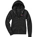 ELEVATE Damen Kapuzensweatjacke Arora, schwarz, XL ELEVATE Damen Kapuzensweatjacke Arora, schwarz, XL