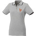 ELEVATE Damen Poloshirt Fairfield mit weißem Rand, grau meliert,dunkelblau,weiss, XS ELEVATE Damen Poloshirt Fairfield mit weißem Rand, grau meliert,dunkelblau,weiss, XS