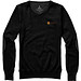 ELEVATE Damen Pullover Spruce mit V Ausschnitt, schwarz, XL ELEVATE Damen Pullover Spruce mit V Ausschnitt, schwarz, XL
