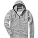 ELEVATE Herren Kapuzensweatjacke Arora, grau meliert, XL