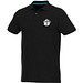 ELEVATE Herren Kurzarm Poloshirt Beryl aus Bio-Recyclingmaterial, schwarz, XL