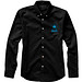 ELEVATE Herren Langarm Hemd Vaillant, schwarz, XL