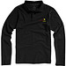 ELEVATE Herren Langarm Poloshirt Oakville, schwarz, M