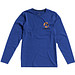 ELEVATE Herren Öko Langarmshirt Ponoka, blau, XXXL