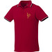 ELEVATE Herren Poloshirt Fairfield mit weißem Rand, rot,dunkelblau,weiss, S ELEVATE Herren Poloshirt Fairfield mit weißem Rand, rot,dunkelblau,weiss, S