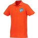 ELEVATE Herren Poloshirt Helios, orange, L ELEVATE Herren Poloshirt Helios, orange, L
