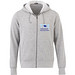 ELEVATE Unisex Kapuzensweatjacke Cypress, heather grau, XXXL ELEVATE Unisex Kapuzensweatjacke Cypress, heather grau, XXXL