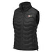 Epidote isolierter Daunen-Bodywarmer für Damen, schwarz, XL