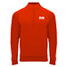 Epiro Half-Zip Sweatshirt Unisex, rot, 2XL