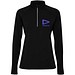 Estambul Half-Zip Sweatshirt für Damen, schwarz, 2XL