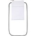 Etta RPET Sublimation Handytasche, schwarz
