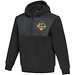Evans Sherpa Fleecepullover Half-Zip Unisex, schwarz, XL