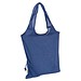 Faltbare Einkaufstasche aus Baumwolle, blau