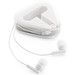 FARADAY. In-Ear Kopfhörer mit 1.25 Meter Kabel aus ABS, Weiß