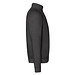 FRUIT OF THE LOOM® Unisex Sweatshirt Zip-Neck, schwarz, XL
