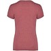 Fox T-Shirt für Damen, Heather Garnet, L