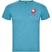 Fox T-Shirt für Herren, Heather Turquoise, 2XL