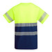Funktionsshirt Tauri mit kurzen Ärmeln, XXL, navy/fluor yellow