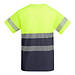 Funktionsshirt Tauri mit kurzen Ärmeln, XXXL, bleigrau/fluor yellow