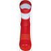 Fußballsocken Light, 37-41, Red / White