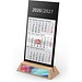 Geiger-Notes Tischkalender Desktop 3 Wood Bestseller, inkl. Druck