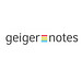 Geiger-Notes Haftnotizen Kombi-Set Brüssel Yellow, Einband schwarz