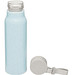 Glas-Trinkflasche ECO DRINK mit Ummantelung,blau