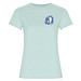 Golden T-Shirt für Damen, mintgrün, M