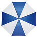 Golfschirm Raindrops, weiß-blau Golfschirm Raindrops, weiß-blau