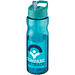 H2O Active® Base 650 ml Sportflasche mit Ausgussdeckel, aquablau