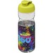 H2O Active® Base 650 ml Sportflasche mit Klappdeckel, transparent/limone
